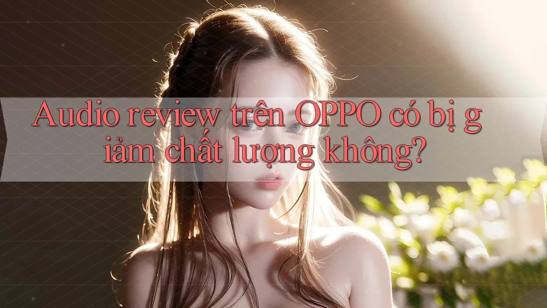 Audio review trên OPPO có bị giảm chất lượng không?