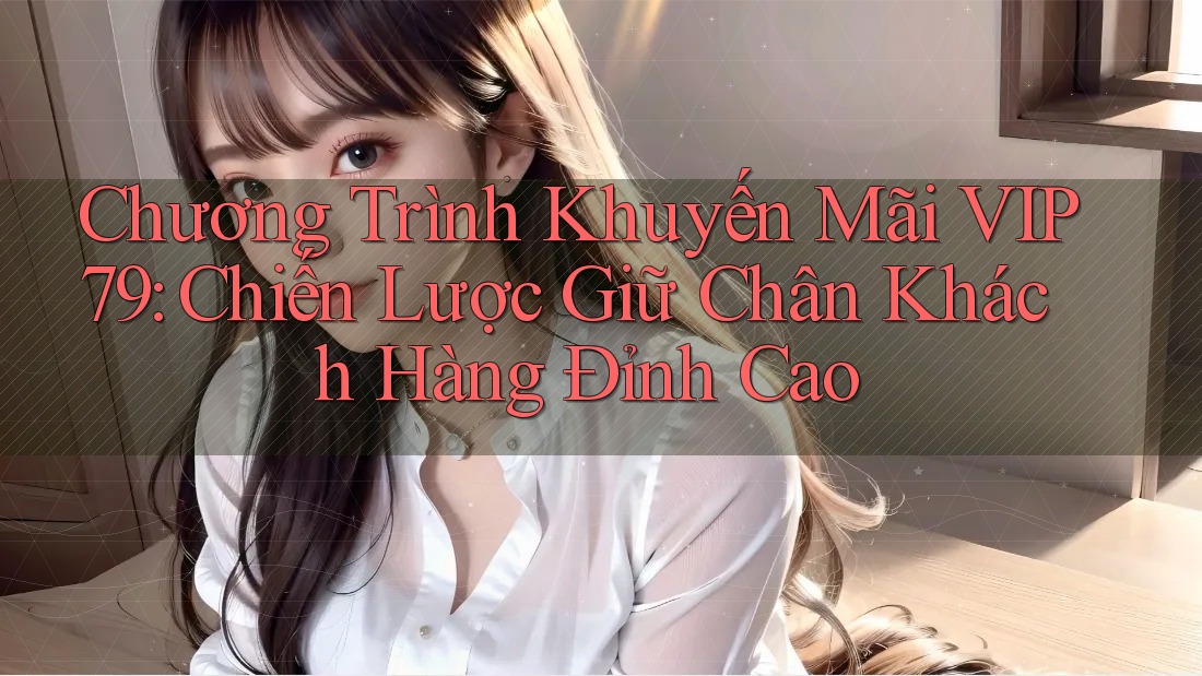 Chương Trình Khuyến Mãi VIP79: Chiến Lược Giữ Chân Khách Hàng Đỉnh Cao
