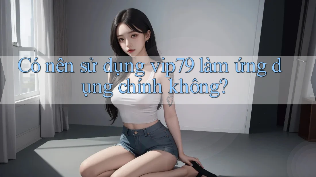 Có nên sử dụng vip79 làm ứng dụng chính không? Có nên sử dụng vip79 làm ứng dụng chính không?