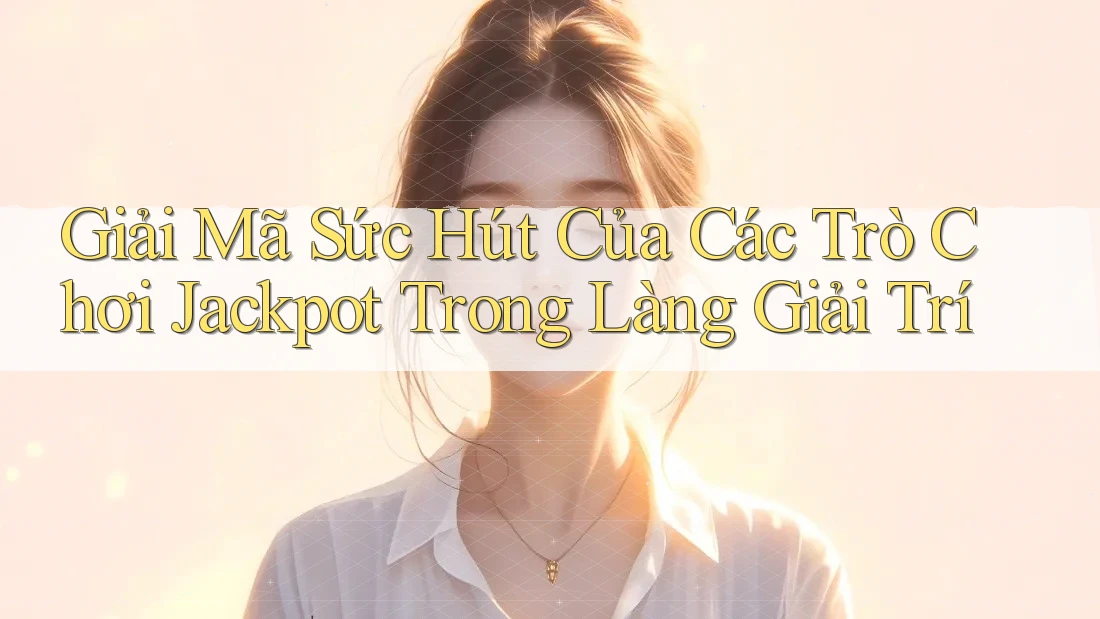 Giải Mã Sức Hút Của Các Trò Chơi Jackpot Trong Làng Giải Trí Giải Mã Sức Hút Của Các Trò Chơi Jackpot Trong Làng Giải Trí