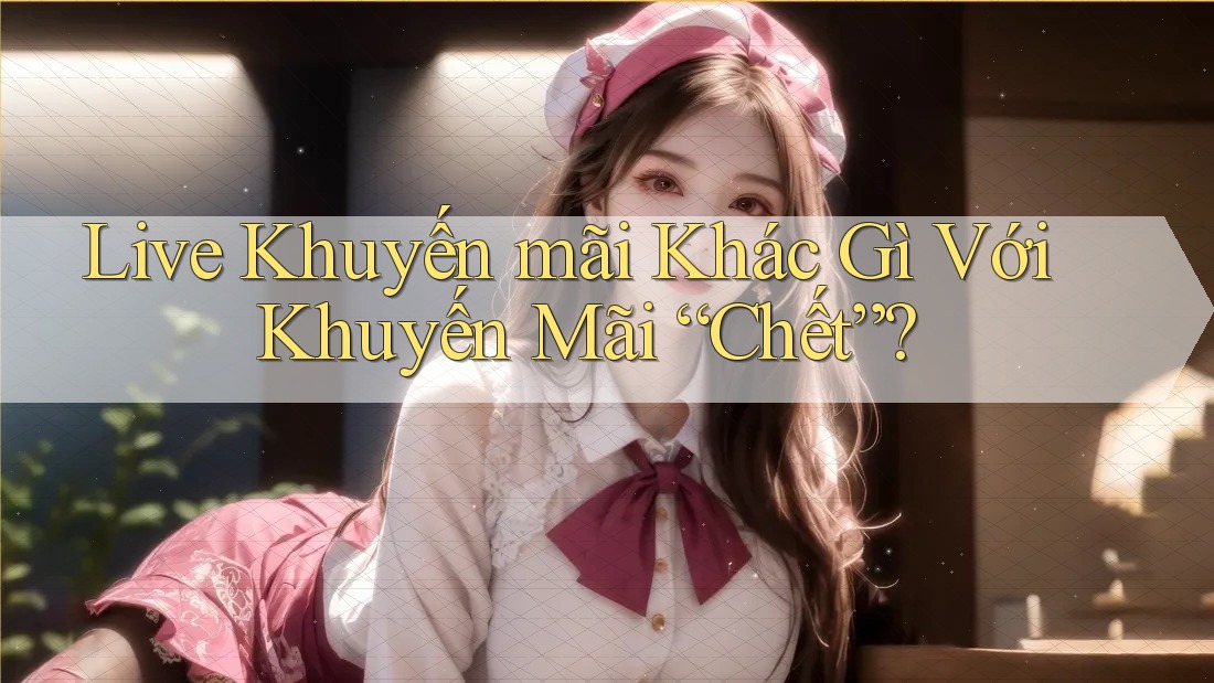 Live Khuyến mãi Khác Gì Với Khuyến Mãi “Chết”?