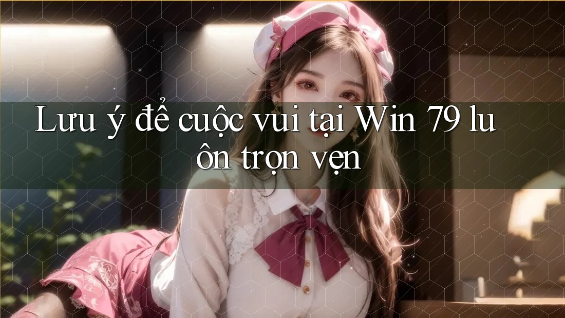 Lưu ý để cuộc vui tại Win 79 luôn trọn vẹn