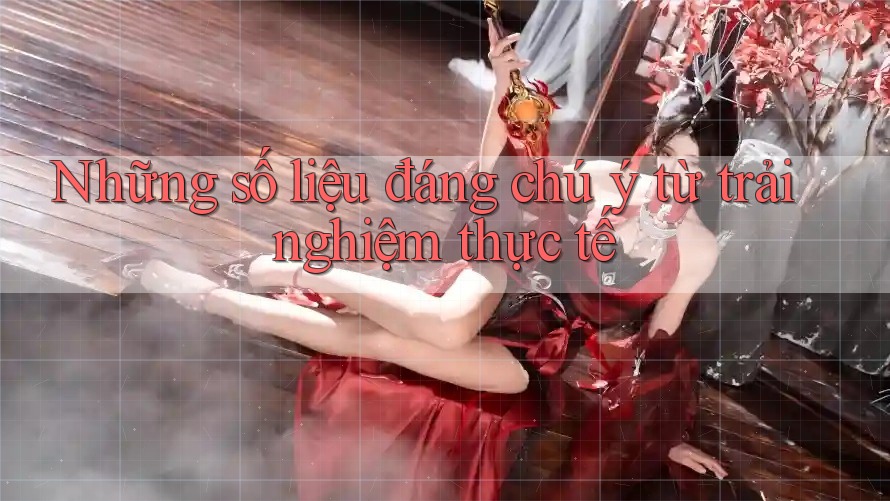 Những số liệu đáng chú ý từ trải nghiệm thực tế Những số liệu đáng chú ý từ trải nghiệm thực tế