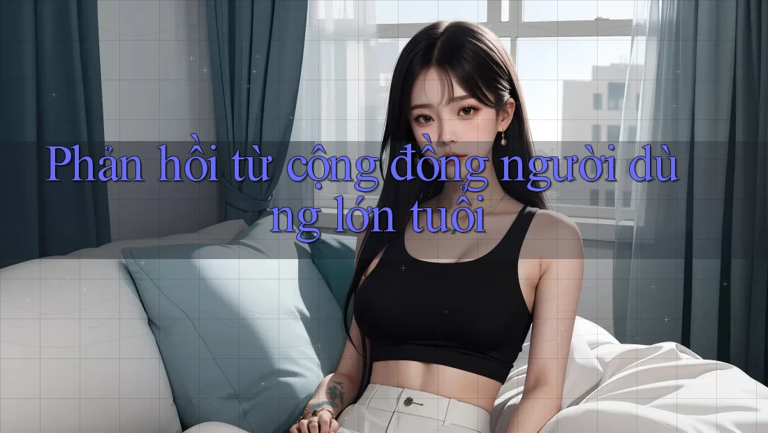 Phản hồi từ cộng đồng người dùng lớn tuổi Phản hồi từ cộng đồng người dùng lớn tuổi