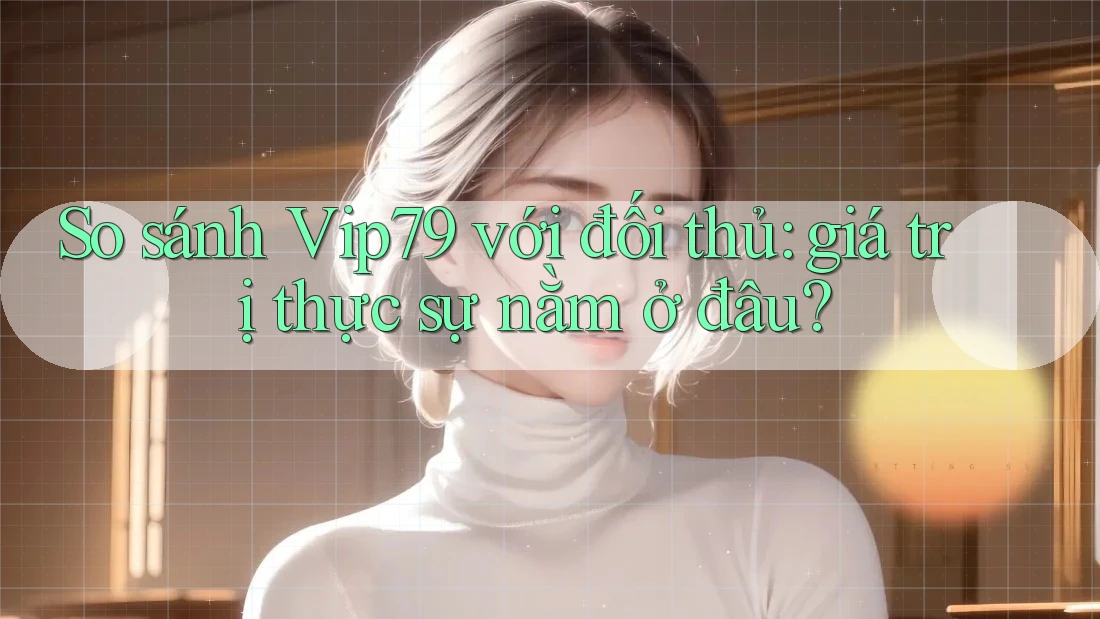 So sánh Vip79 với đối thủ: giá trị thực sự nằm ở đâu? So sánh Vip79 với đối thủ: giá trị thực sự nằm ở đâu?