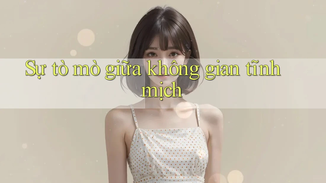 Sự tò mò giữa không gian tĩnh mịch
