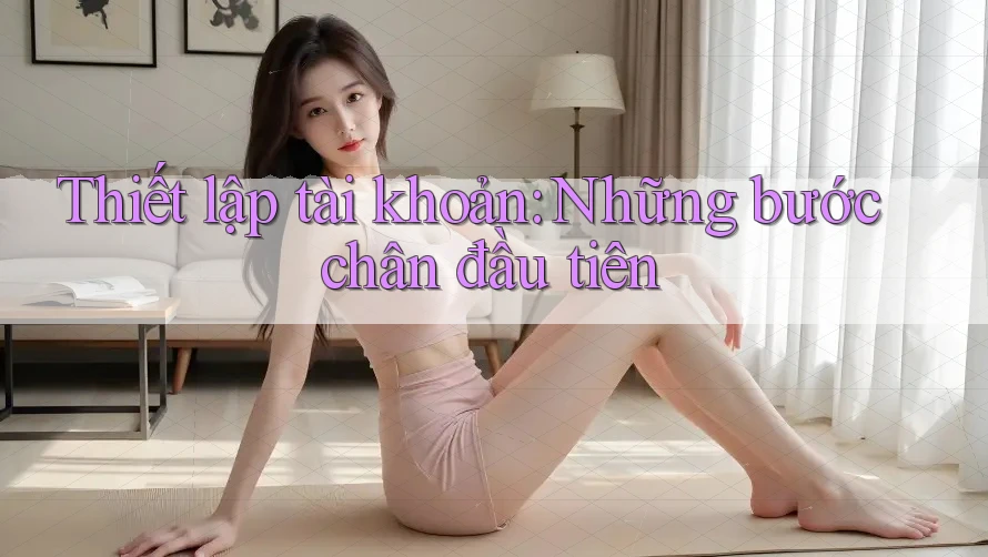 Thiết lập tài khoản: Những bước chân đầu tiên