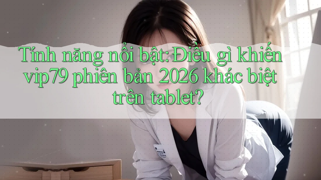 Tính năng nổi bật: Điều gì khiến vip79 phiên bản 2026 khác biệt trên tablet? Tính năng nổi bật: Điều gì khiến vip79 phiên bản 2026 khác biệt trên tablet?
