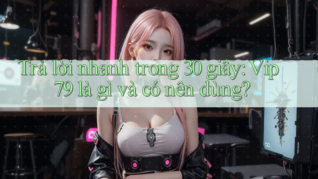 Trả lời nhanh trong 30 giây: Vip79 là gì và có nên dùng? Trả lời nhanh trong 30 giây: Vip79 là gì và có nên dùng?
