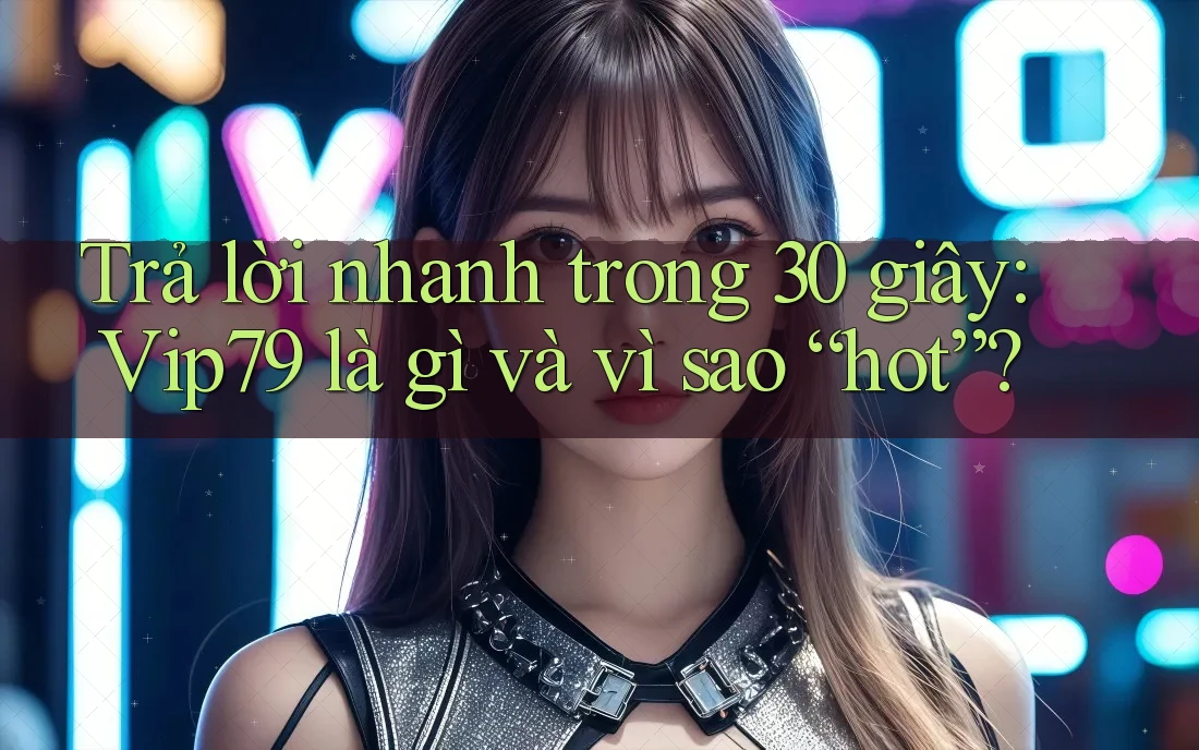 Trả lời nhanh trong 30 giây: Vip79 là gì và vì sao “hot”?