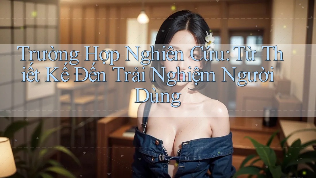 Trường Hợp Nghiên Cứu: Từ Thiết Kế Đến Trải Nghiệm Người Dùng Trường Hợp Nghiên Cứu: Từ Thiết Kế Đến Trải Nghiệm Người Dùng