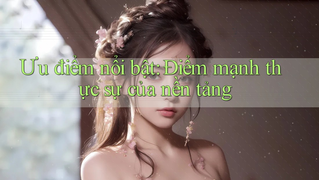 Ưu điểm nổi bật: Điểm mạnh thực sự của nền tảng Ưu điểm nổi bật: Điểm mạnh thực sự của nền tảng