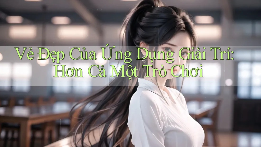 Vẻ Đẹp Của Ứng Dụng Giải Trí: Hơn Cả Một Trò Chơi Vẻ Đẹp Của Ứng Dụng Giải Trí: Hơn Cả Một Trò Chơi
