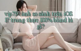 vip79 ảnh so sánh trên iOS 17 trung thực 100% blind là gì