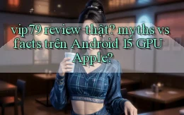 vip79 review thật myths vs facts trên Android 15 GPU Apple